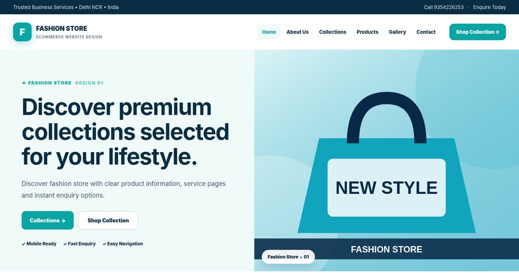 Ecommerce Website Design