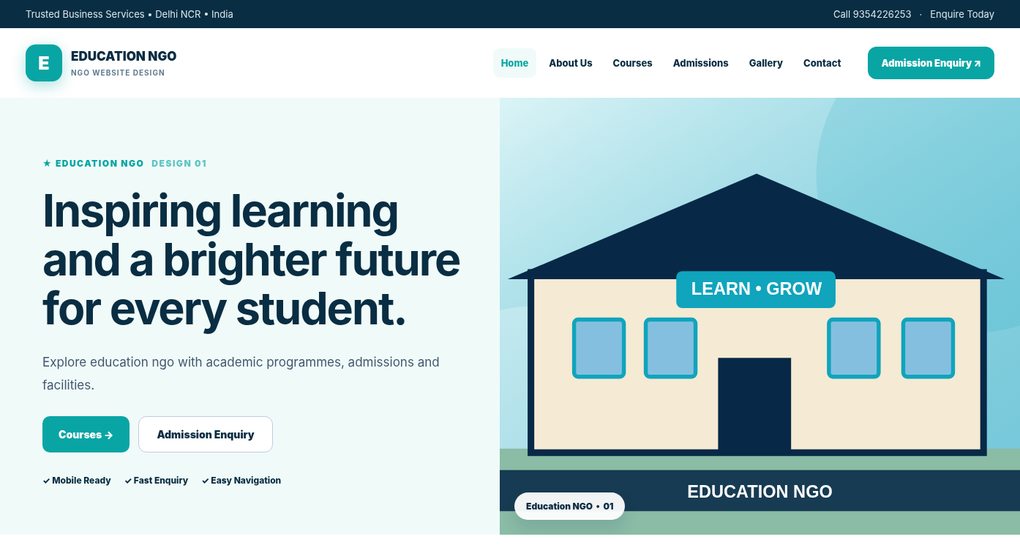 NGO Website Design