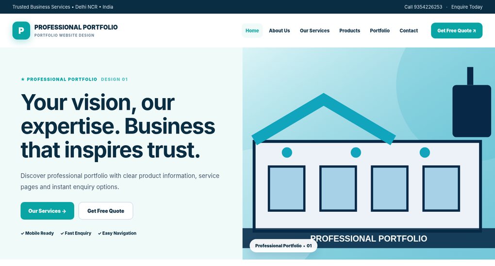 Portfolio Website Design